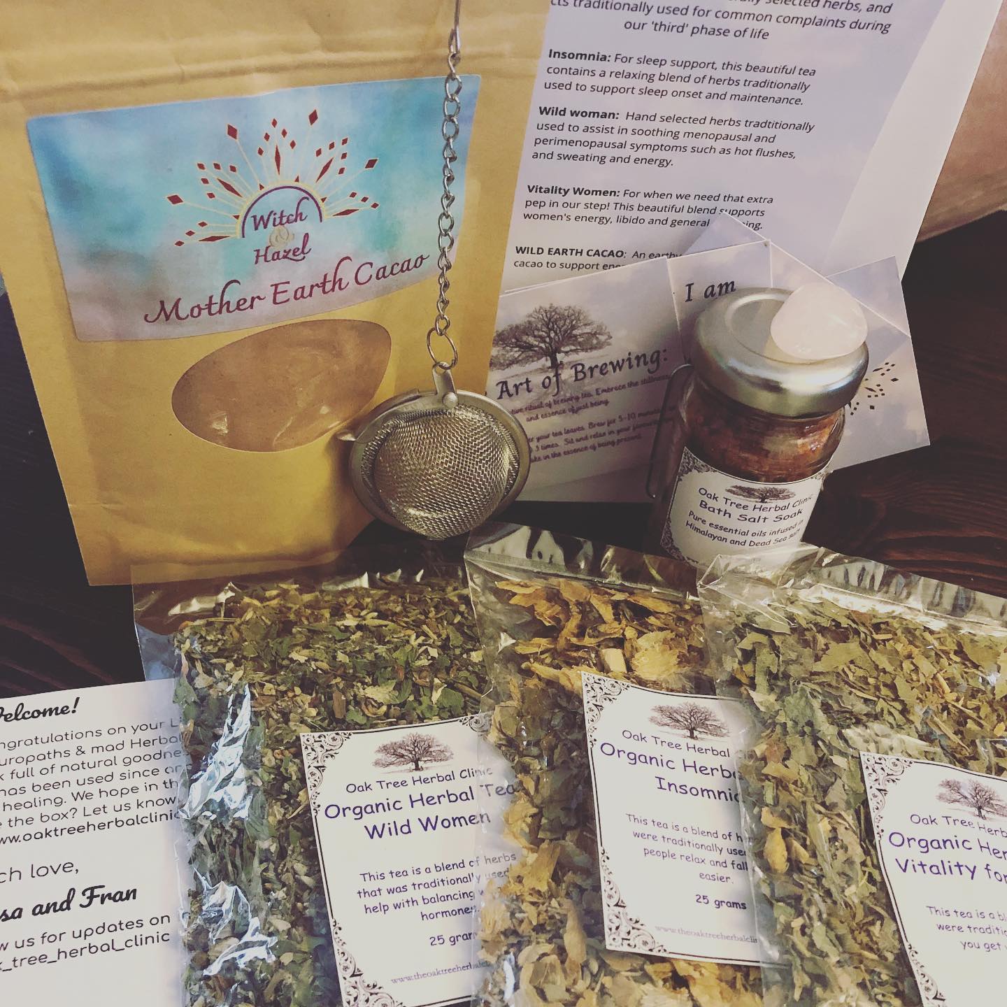 Wild Women Herbal Tea pack